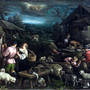 April von Leandro Bassano (1557-1622)